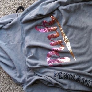 Pink dazzling hoodie